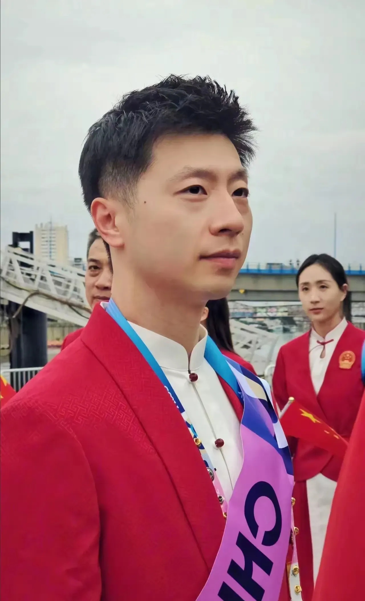 韩国乒乓球队爆冷奥地利乒乓球队，马龙三分雨点燃全场