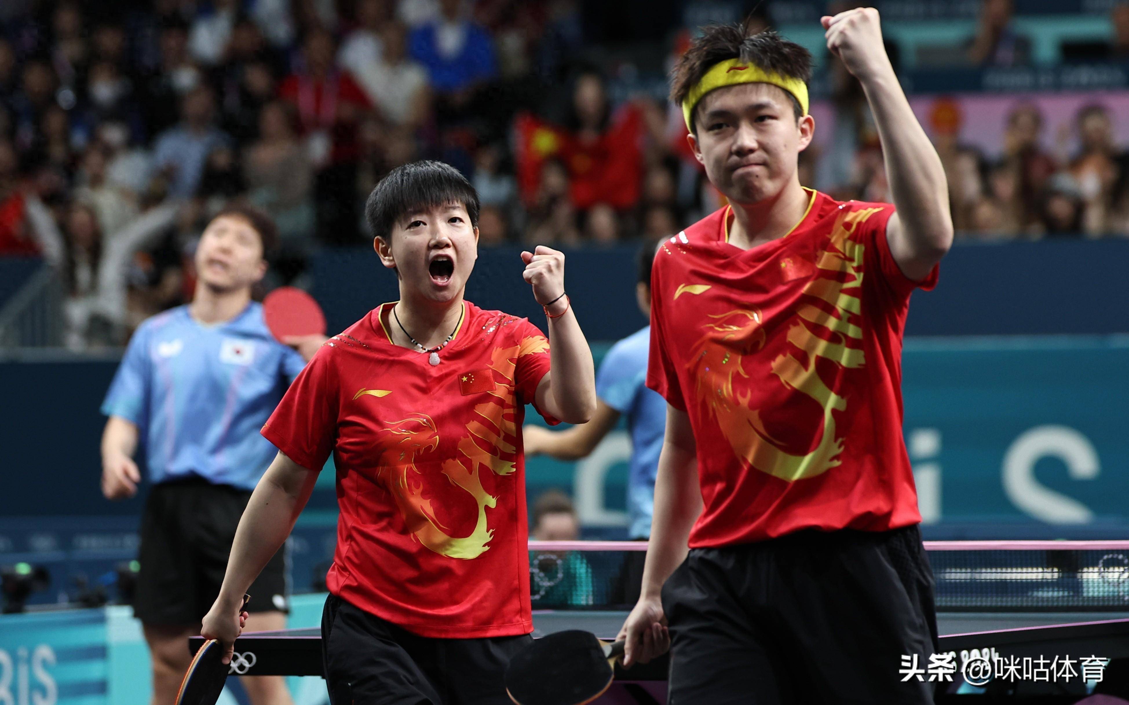 法国乒乓球队绝地反击德国乒乓球队，奥恰洛夫统治全场